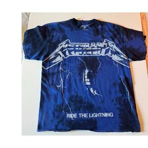 NWOT Metallica Ride The Lightning Oversized Tee